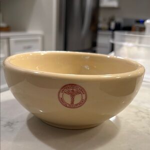 Antique Bowl with US Army Medical Department Logo